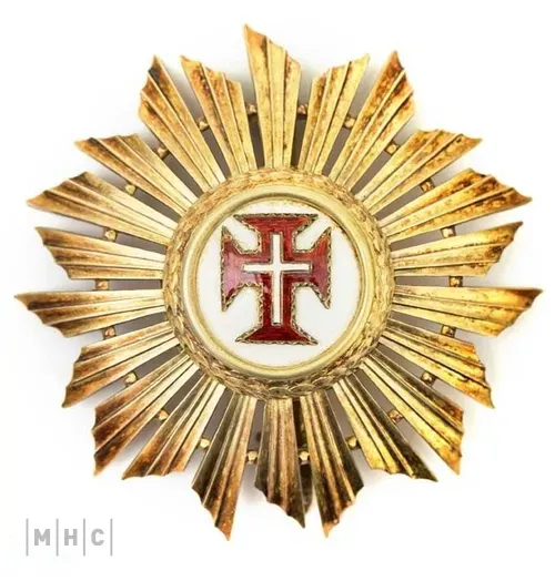 imagem: Placa da Ordem de Cristo